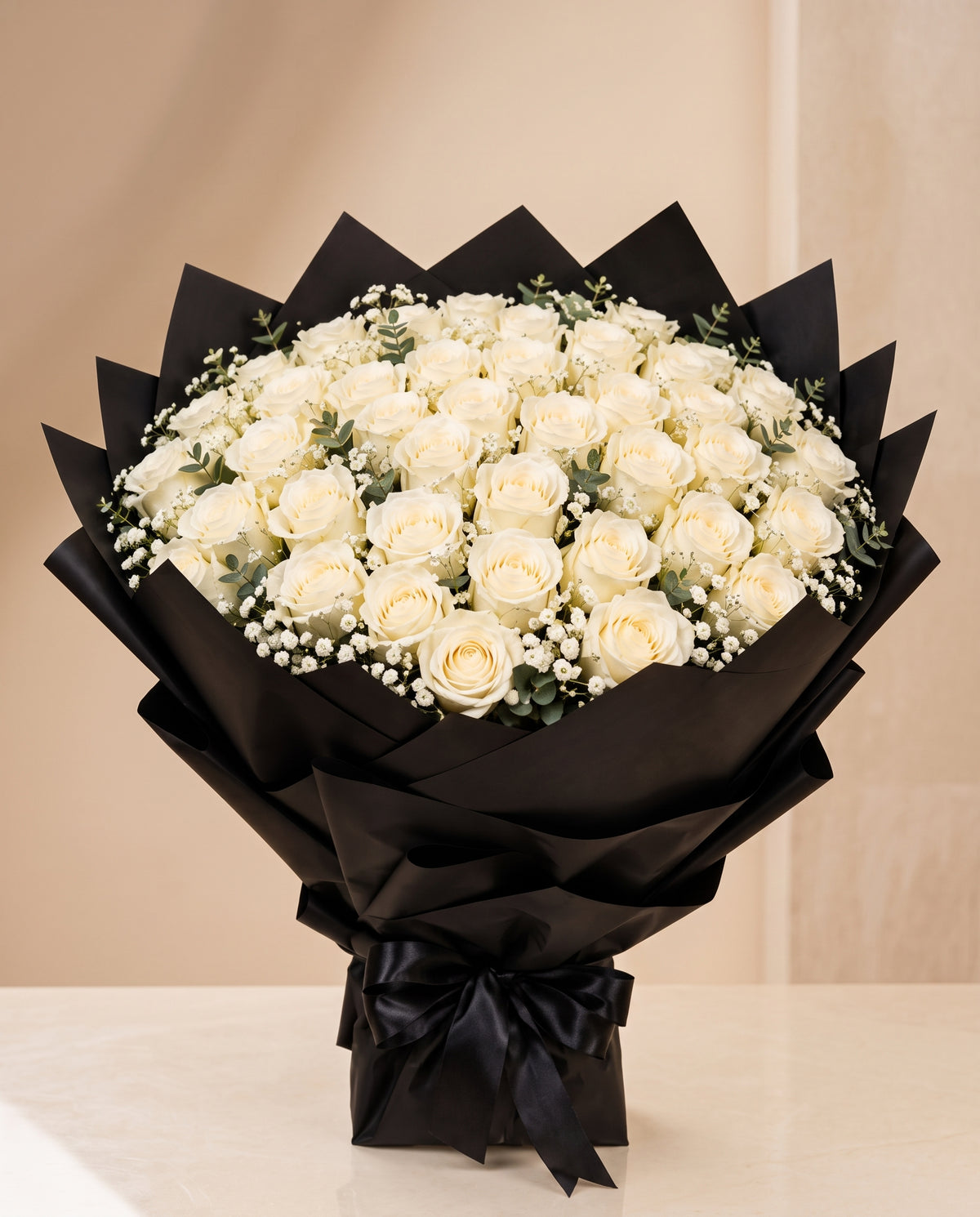 The Midnight Pearl Bouquet