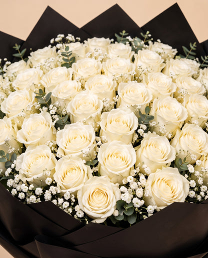 The Midnight Pearl Bouquet